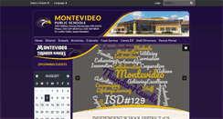 Desktop Screenshot of montevideoschools.com